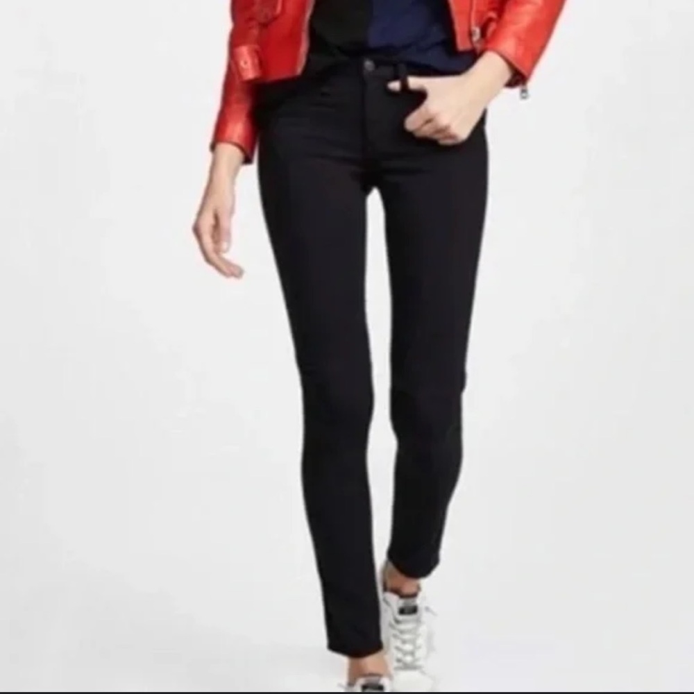 Rag & Bone Skinny Jeans Women’s 27 Equestrian Black Low Rise 5 Pocket Stretch